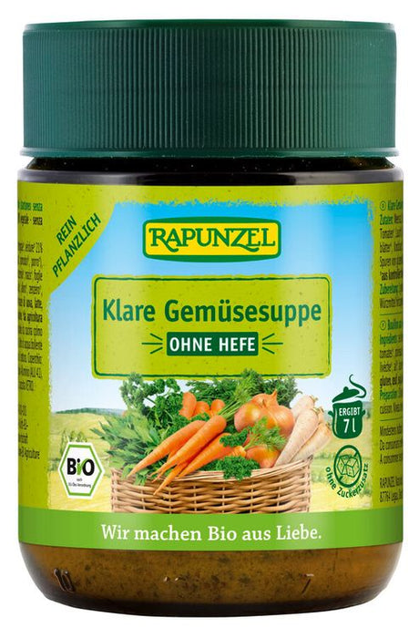 Rapunzel - Klare Gemüsesuppe, ohne Hefe, 140g
