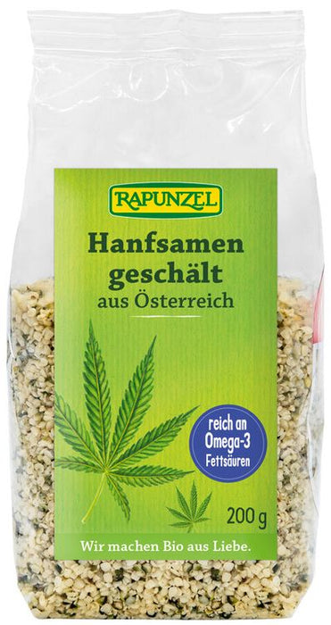 Rapunzel - Hanfsamen geschält, 200g