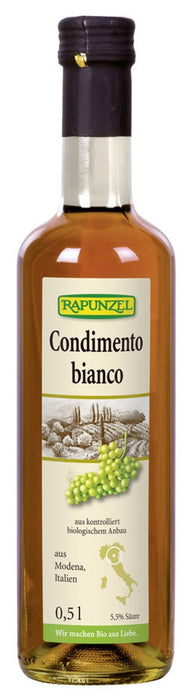 Rapunzel - Balsamico Bianco Condiment bio, 500ml