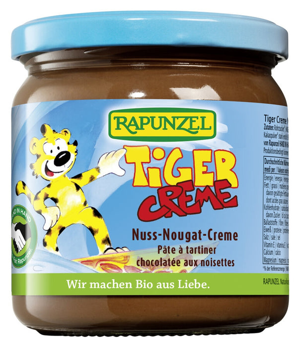 Rapunzel - Tiger Creme Nuss-Nougat-Creme HIH bio, 400g
