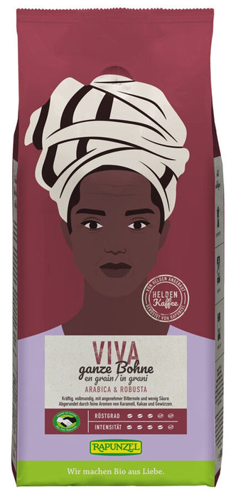 Rapunzel - Heldenkaffee Viva, ganze Bohnen, bio 1000g