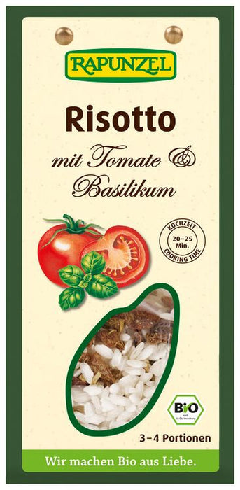Rapunzel - Risotto mit Tomaten & Basilikum bio, 250g