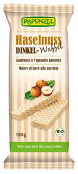 Rapunzel - Dinkel-Waffeln Haselnuss bio, 100g