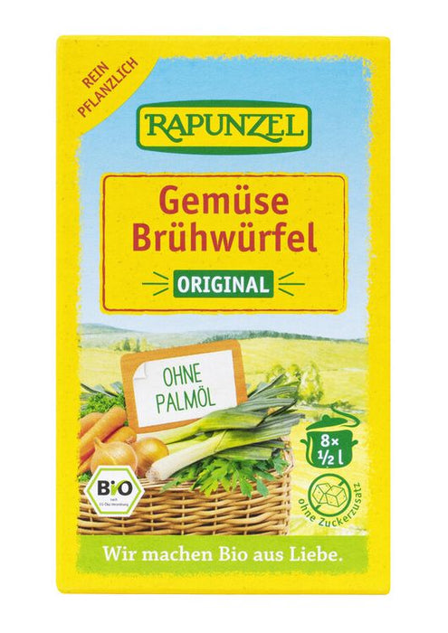 Rapunzel - Gemüsebrühe- Würfel Original mit Hefe bio 84g