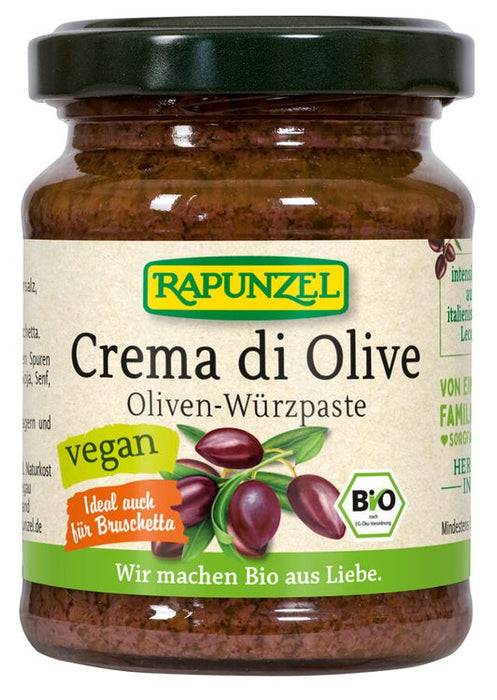 Rapunzel - Crema di Olive, Oliven-Würzpaste, 120g