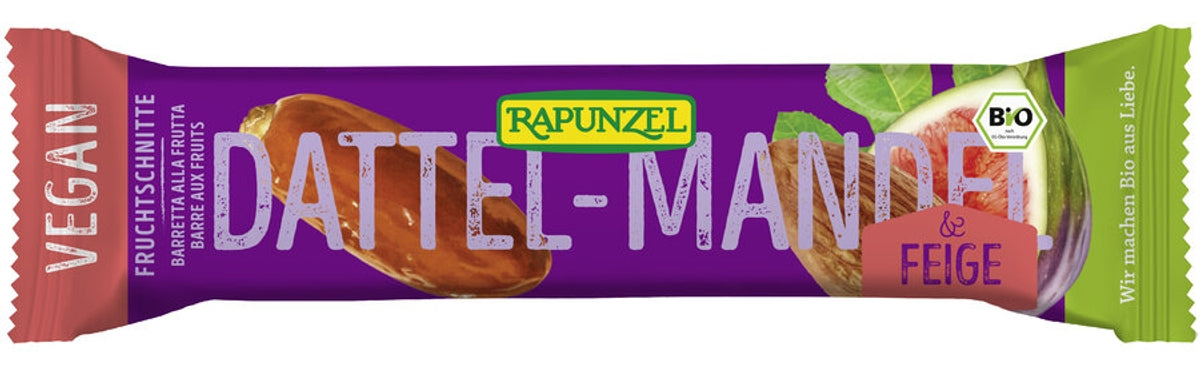 Rapunzel - Fruchtschnitte Mandel Feige bio, 40g