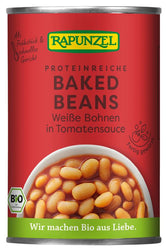 Rapunzel - Baked Beans (weiße Bohnen in Tomatensauce) bio vegan, 400g