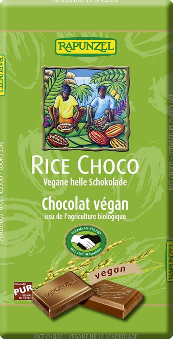 Rapunzel - Rice Choco vegane helle Schokolade bio, 100g