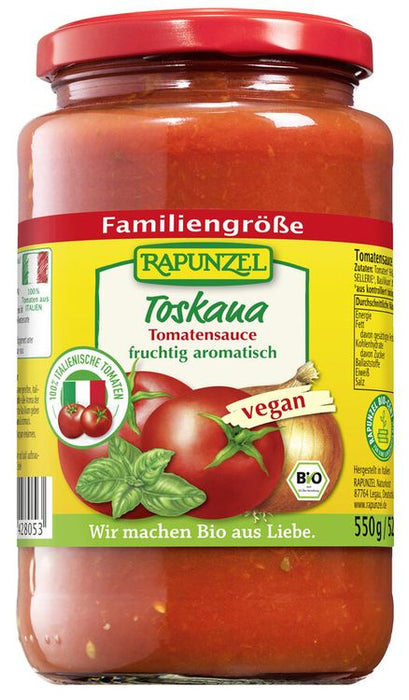 Rapunzel - Tomatensauce Toskana, 525ml