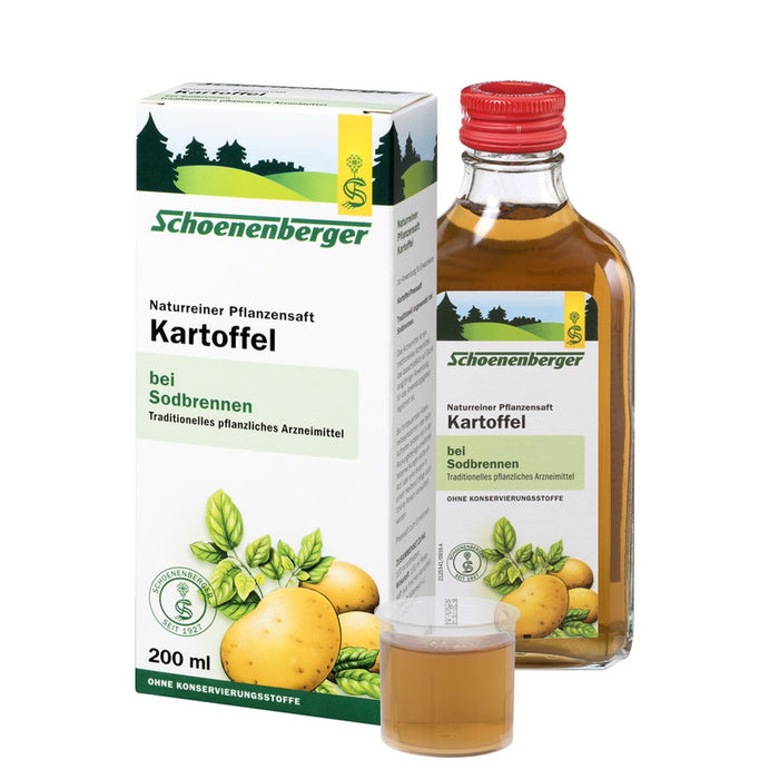 Schoenenberger - Kartoffel, Naturreiner Pflanzensaft, bio, 200ml