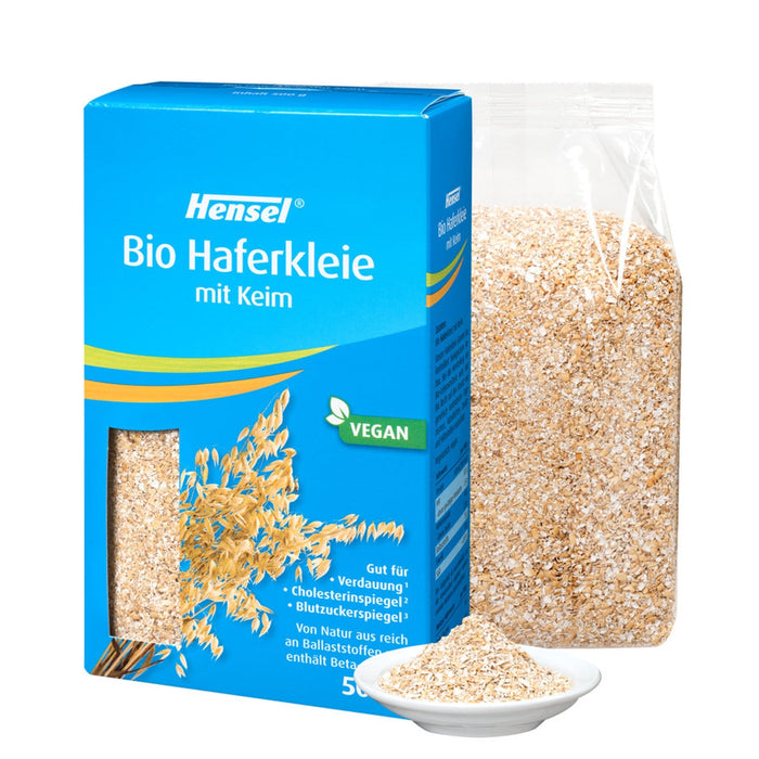 Hensel - Haferkleie mit Keim bio 500g