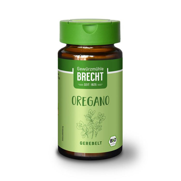 Brecht - Oregano gerebelt bio im Glas 10g