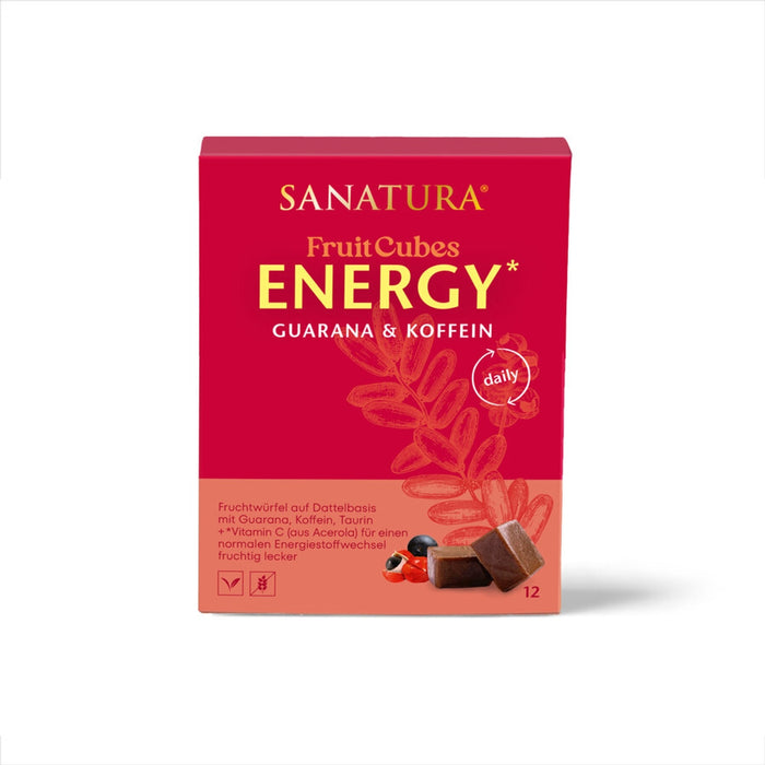Sanatura - FruitCubes Energy 12er, 120g