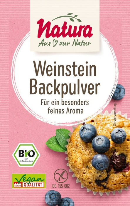 Natura - Weinsteinbackpulver 54g