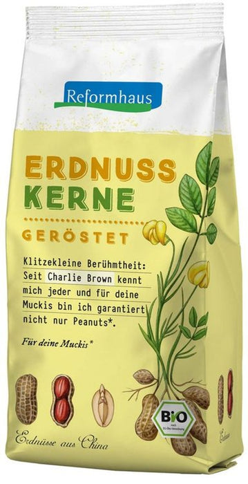 Reformhaus - Erdnusskerne geröstet ungesalzen bio, 200g