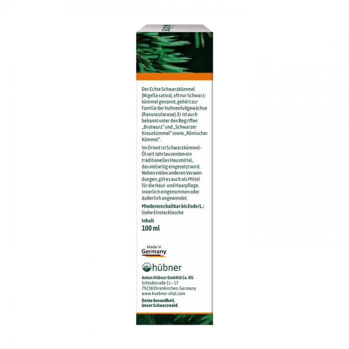Hübner - Schwarzkümmel-Öl bio 100ml