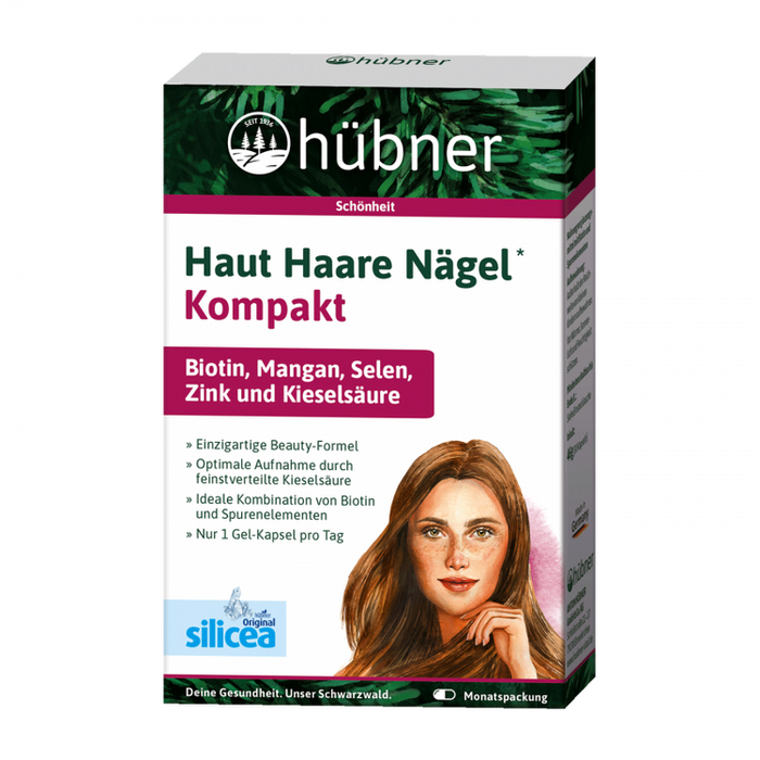 Hübner - Haut Haare Nägel Kompakt 30 Kapseln