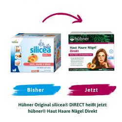 Hübner - Haut Haare Nägel Direkt Aprikose 30 Direktsticks à 15ml