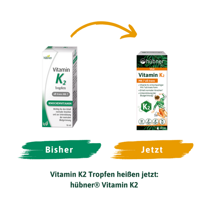 Hübner - Vitamin K2 Tropfen 10ml
