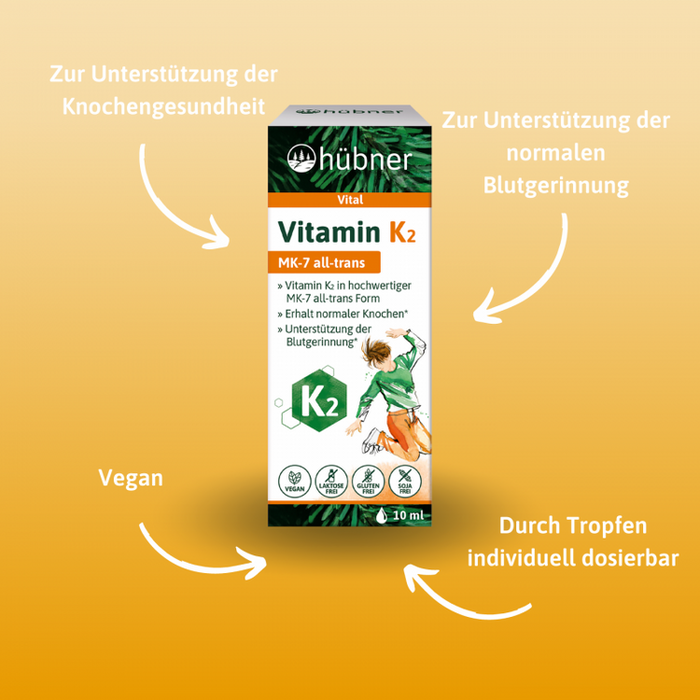 Hübner - Vitamin K2 Tropfen 10ml