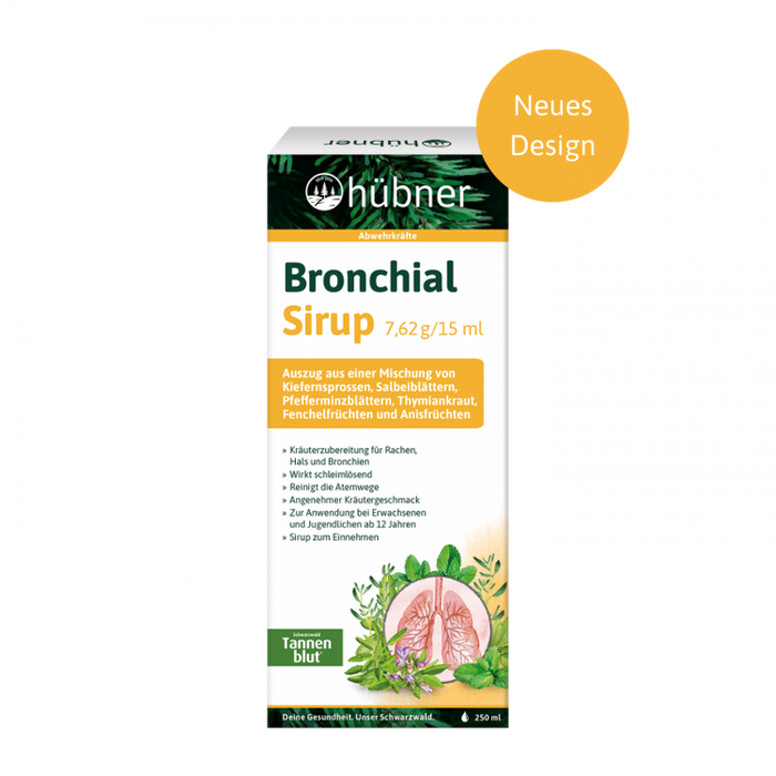 Hübner - Bronchial-Sirup, 250ml