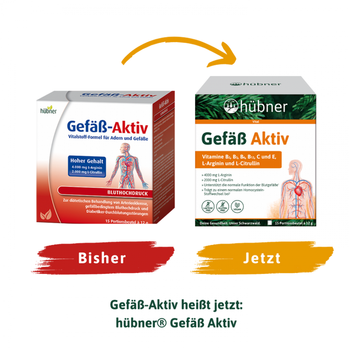 Hübner - Gefäß Aktiv 360g