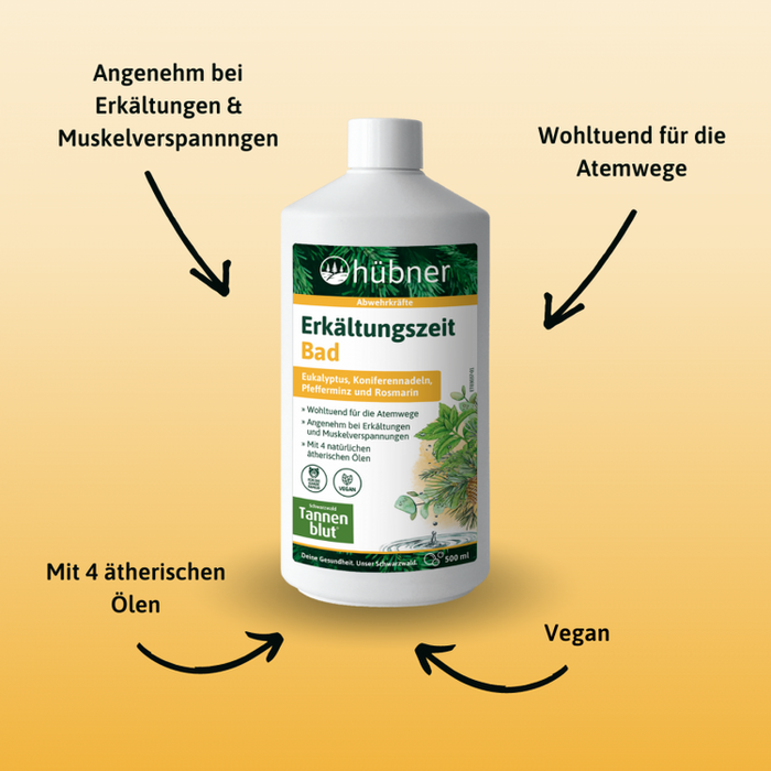 Hübner - Erkältungszeit-Bad 500ml