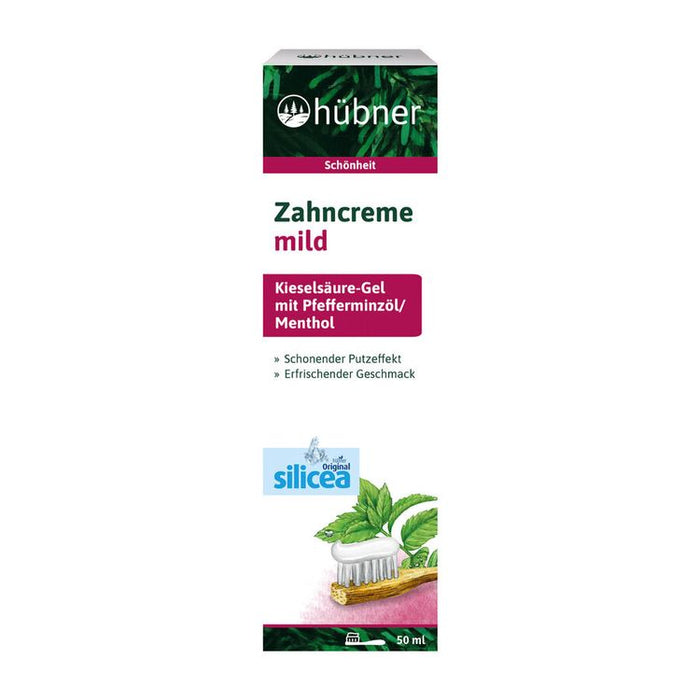 Hübner - Zahncreme mild mit Pfefferminze 50ml