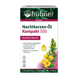 Hübner - Nachtkerzen-Öl Kompakt 500 60 Kapseln