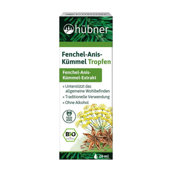 Hübner -  Fenchel-Anis-Kümmel Tropfen 20ml