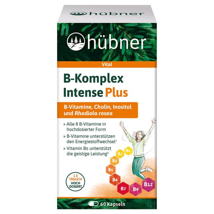 Hübner - B-Komplex Intense Plus, 60 Kaps