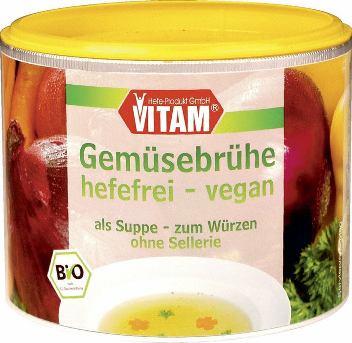 VITAM - Gemüsebrühe gekörnt hefefrei vegan bio, 210g