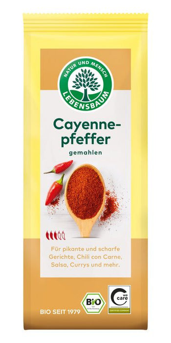 Lebensbaum - Cayennepfeffer gemahlen bio, 50g