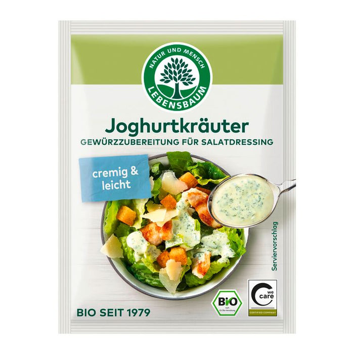 Lebensbaum - Joghurt-Kräuter Gewürzmischung bio,  3x5g