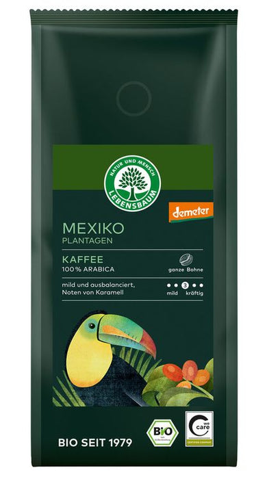 Lebensbaum - Plantagen Kaffee, ganze Bohne, demeter, 250g