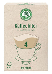 Lebensbaum - Kaffeefilter Gr. 4, 100St