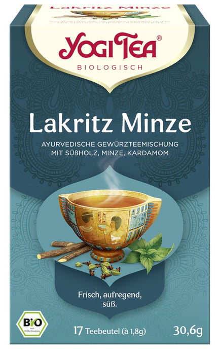 Yogi Tea® - Lakritz Minze Bio 17x1,8g