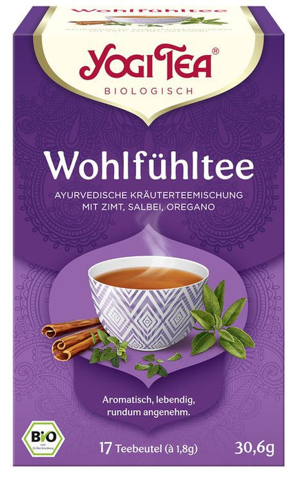 Yogi Tea - Wohlfühl Tee bio 17x1,8g