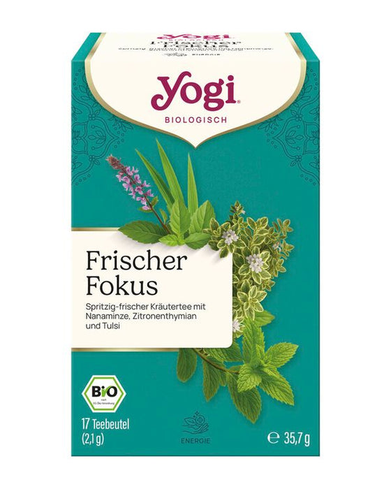 Yogi Tea® GmbH - Frischer Fokus Bio, 35g