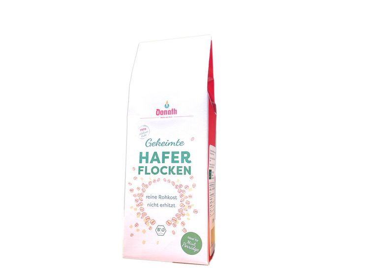 Donath Mühle - gekeimte Haferflocken bio, 400g