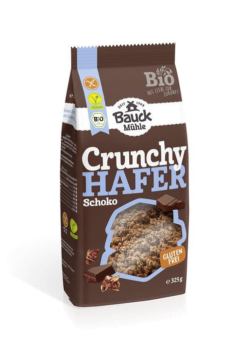Bauck Mühle - Hafer Crunchy Schoko gf Bio, 325g