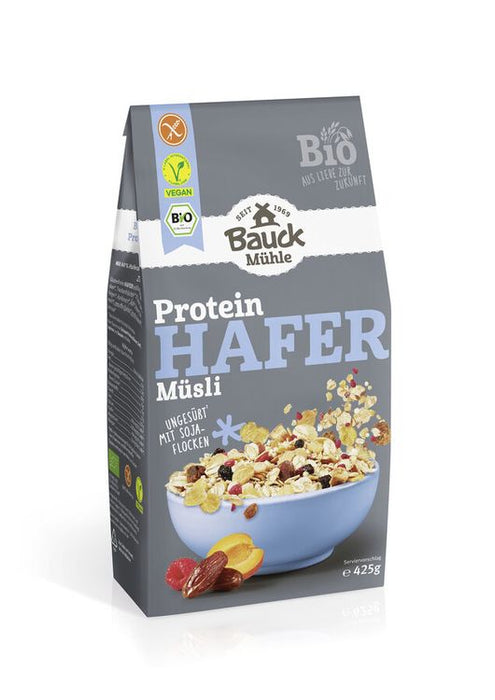 Bauckhof - Hafer Müsli Protein glutenfrei Bio, 425g