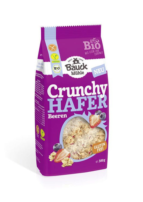 Bauck Mühle - Hafer Crunchy Beere Bio gf, 300g