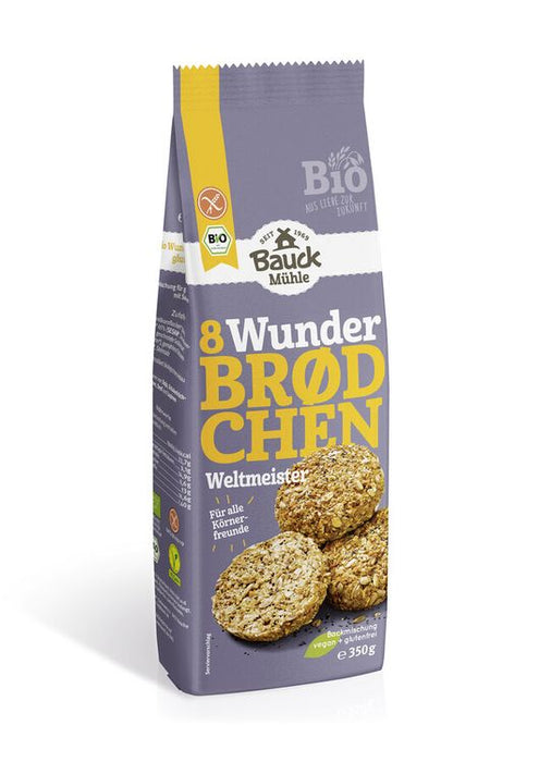 Bauck - Wunderbrödchen Weltmeister glutenfrei, 350g