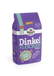 Bauck Mühle - Dinkelflocken Großblatt Demeter, 500g