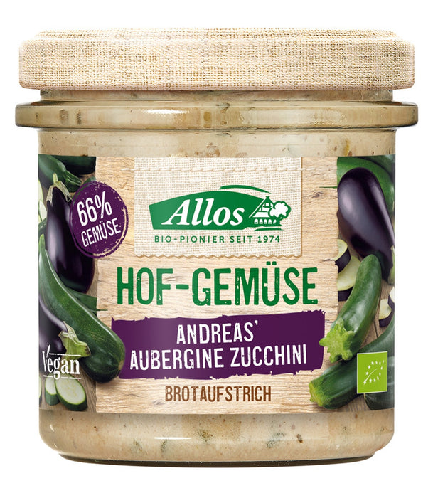 Allos - Hofgemüse Andreas Aubergine Zucchini bio 135g