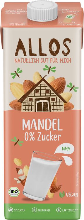 Allos - Mandel Drink naturell 1l