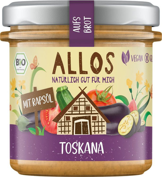 Allos - Auf's Brot Toskana bio vegan 140g