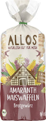 Allos - Amaranth Mais Waffeln Brotgewürz bio 100g