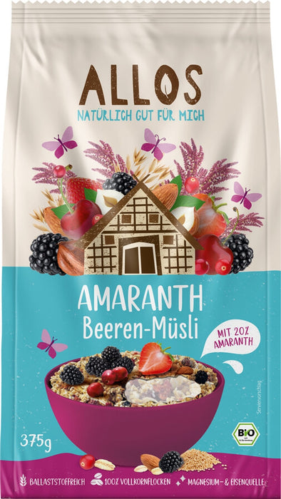 Allos - Amaranth Beeren Müsli 375g
